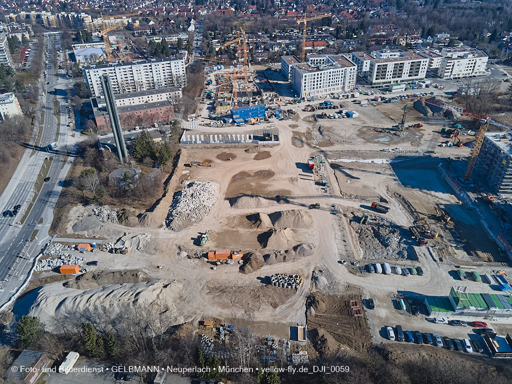 09.03.2022 - Baustelle PANDIONVERDE in Neuperlach 